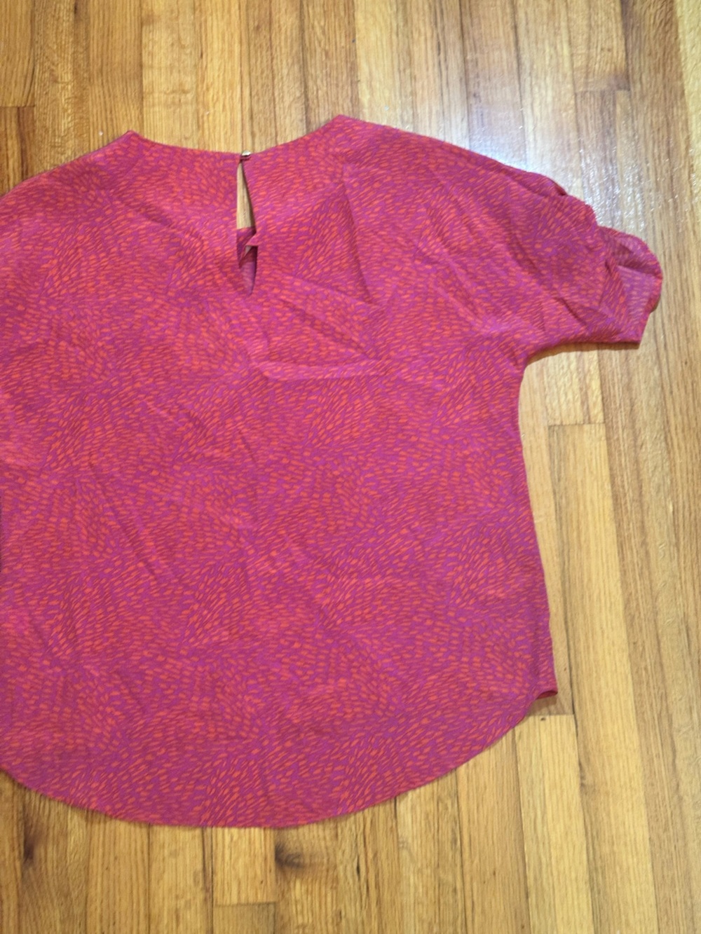 Ellie Kai blouse made from 100% silk size 10 (j6) - Picture 9 of 10